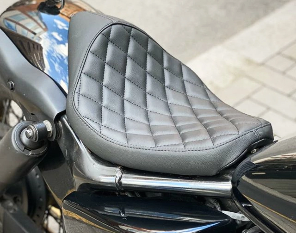 asiento moto tapizado